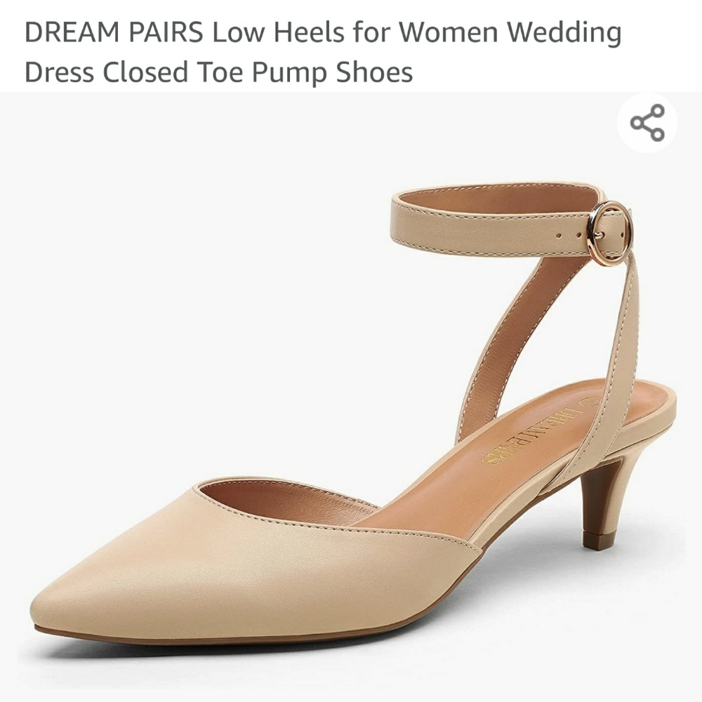 Dream Pairs Nude Pumps